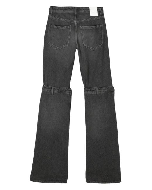 Coperni Gray Bootcut Jeans