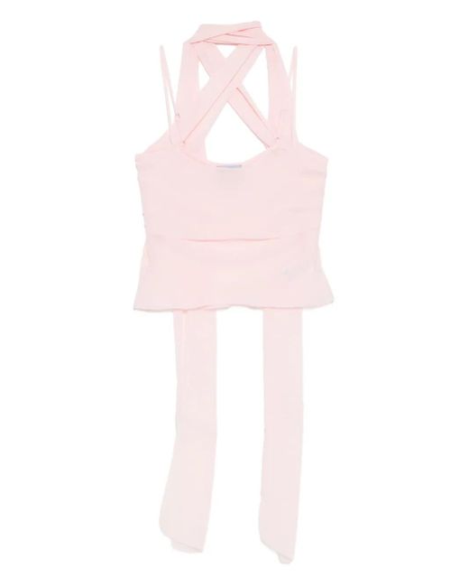 Top Lula Reformation de color Pink