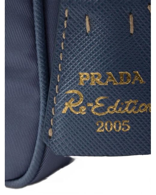Prada Blue Re-Edition 2005 Re-Nylon Bag