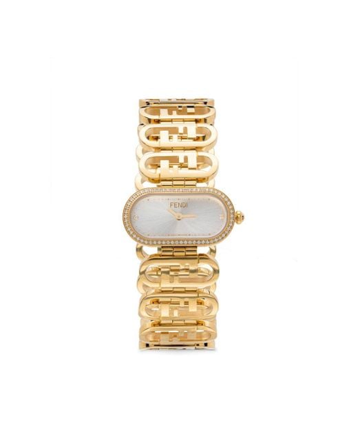 Fendi Metallic O'Lock Watch
