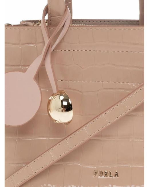 Borsa Divide Mini di Furla in Natural
