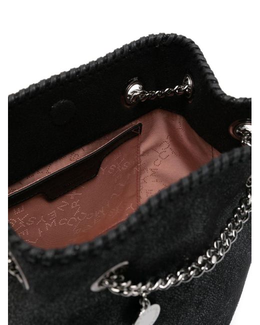 Stella McCartney Black Falabella Chain-link Bucket Bag
