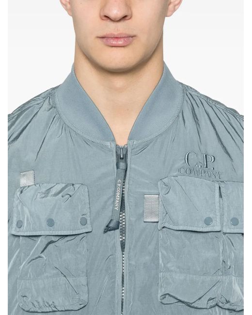 C P Company Blue Chrome-R Jacket for men