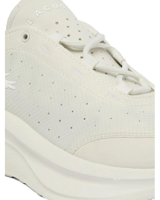 Lacoste White Neo Run Active Sneakers for men