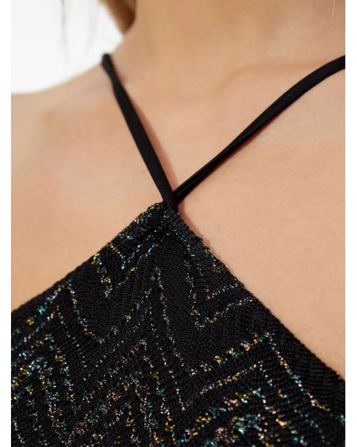 Bañador con cuello halter Missoni de color Black