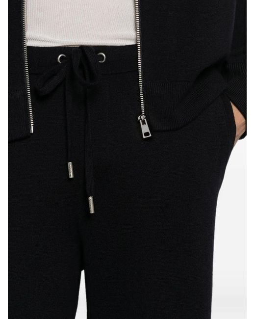 Diana Studio Black Drawstring-Waist Track Pants for men