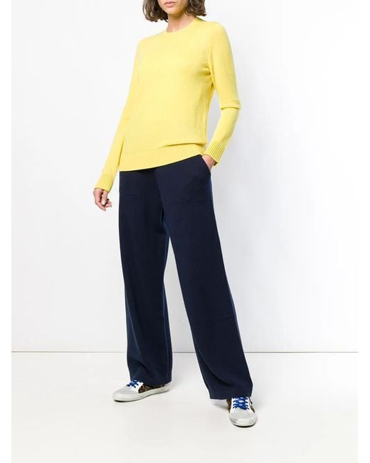 Barrie Blue Flared Track Pants