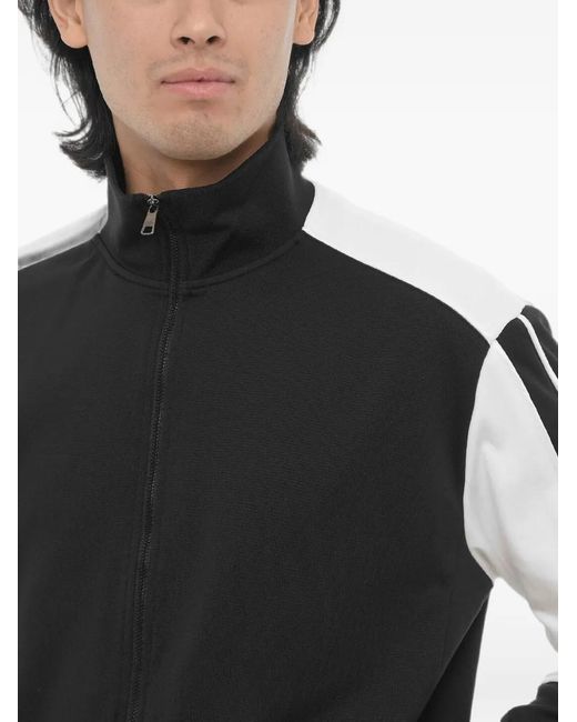 Neil Barrett Black Zip-Up Sweatshirt for men