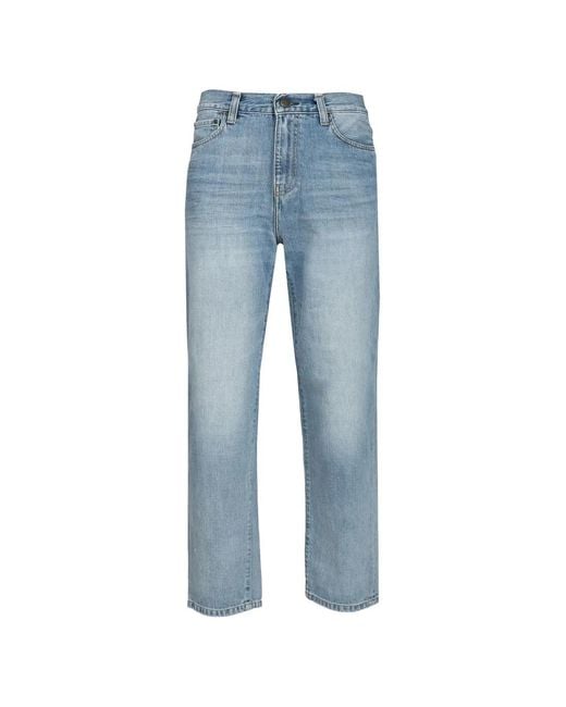 Carhartt Blue Aaron Straight-Leg Jeans for men