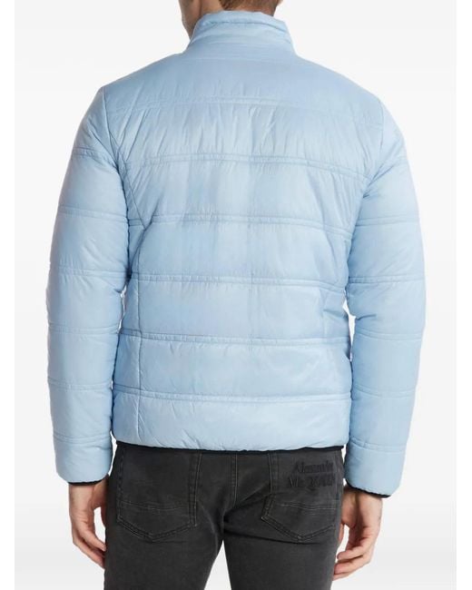 Karl Lagerfeld Blue Ikonik Karl Quilted Jacket for men