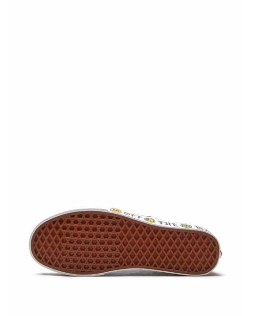 Vans Black Authentic "Sidewall" Sneakers