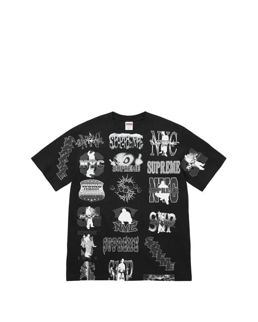 Camiseta Flash Supreme de hombre de color Black