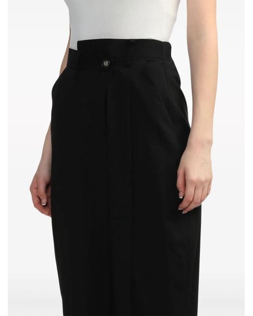 Enfold Straight Broek in het Black