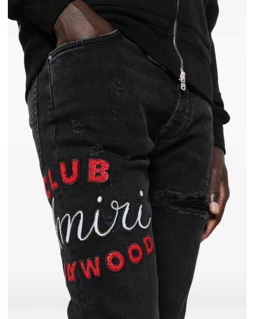 Amiri Black Denim for men