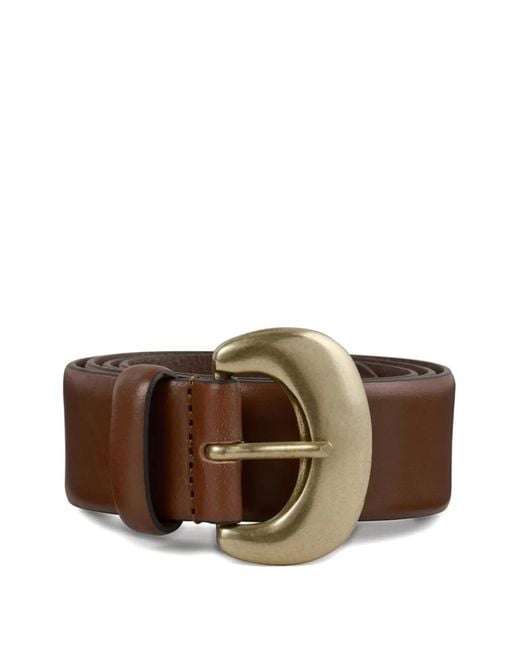 Ba&sh Brown Ceinture Brad À Boucle