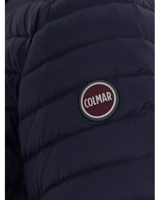 Colmar Blue Quilted Jacket for men
