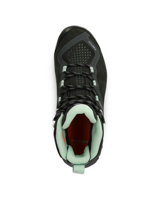 Mammut Black Sapuen High Gtx Lace-Up Hiking Boots