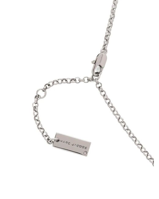 Marc Jacobs White Trinket Charm Cluster Necklace