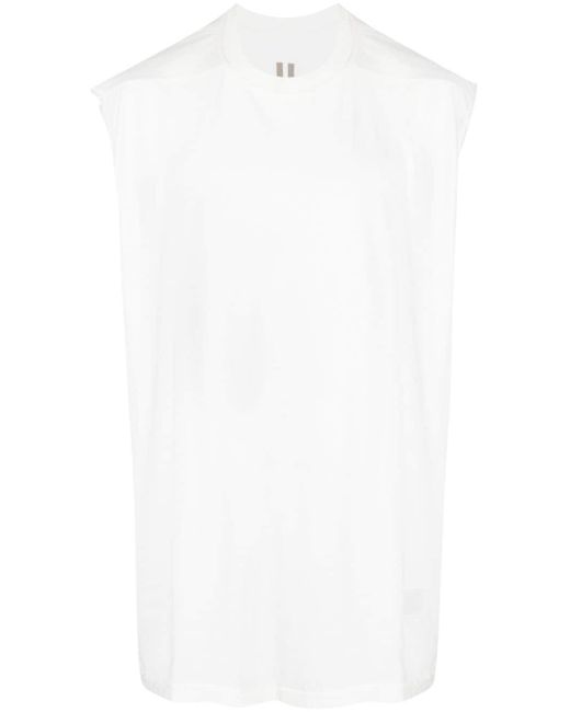 Rick Owens DRKSHDW scoop-neck Organic Cotton Tank Top - Farfetch