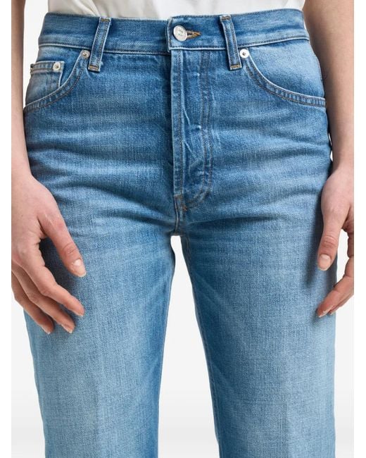 Dondup Blue Jean Icon À Effet Délavé