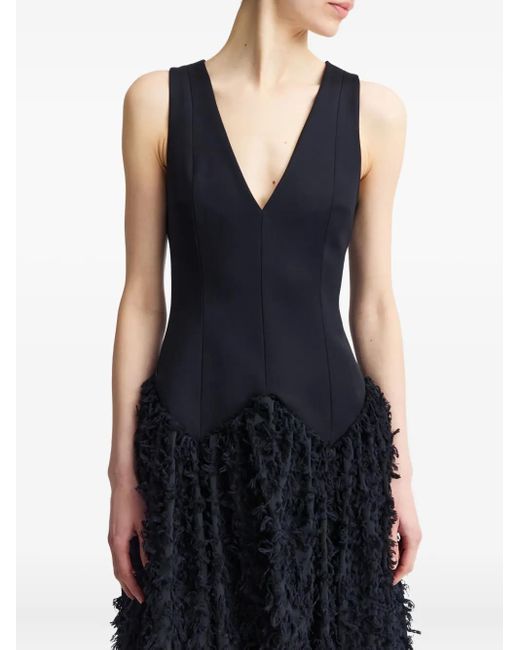 Abito Midi Tonye di 16Arlington in Black