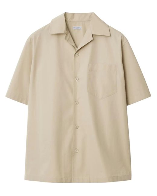 【BURBERRY】SU25-MW-SIP SHIRT◆8106371158871 Burberry Su25-Mw-Sip Shirt in Natural for Men | Lyst UK