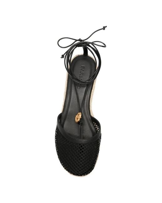 Farm Rio Natural Sea Lace-Up Espadrilles
