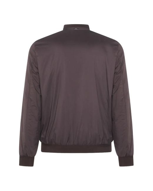 Herno Brown Casual Jacket for men