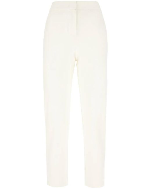 Max Mara White Orlanda Trousers