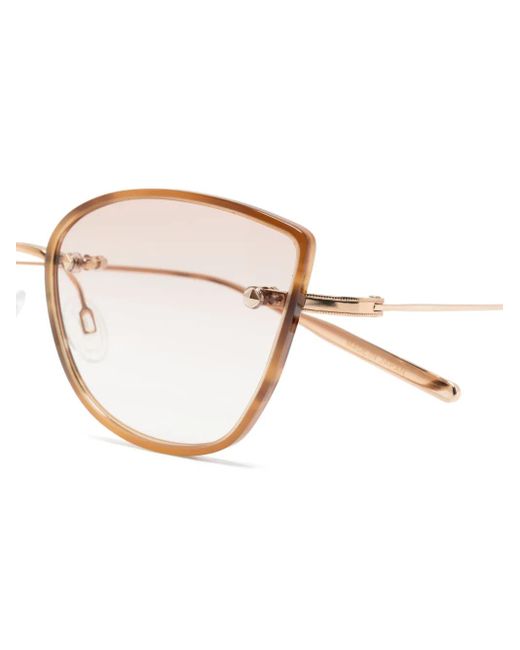 Barton Perreira Brown Brandy Sunglasses