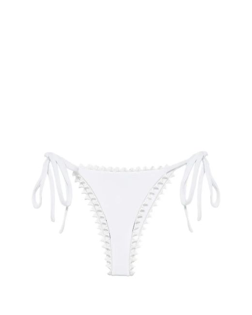 Jacquemus White The Picot Bikini Bottoms