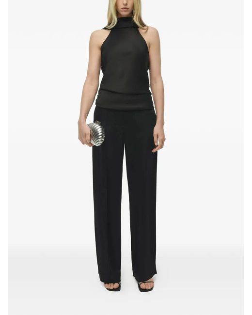 Jonathan Simkhai Black Samira Top