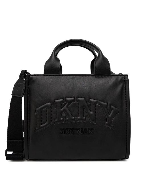 DKNY ロゴ トートバッグ Black