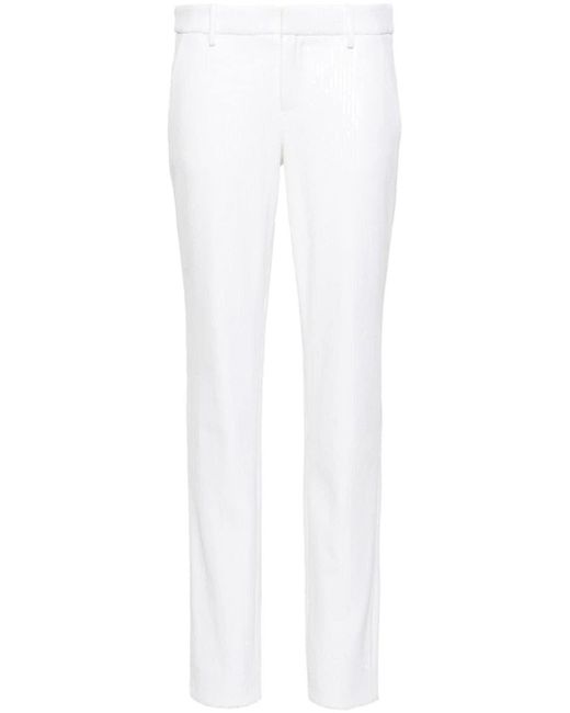 Pantaloni slim Prune con paillettes di Zadig & Voltaire in White