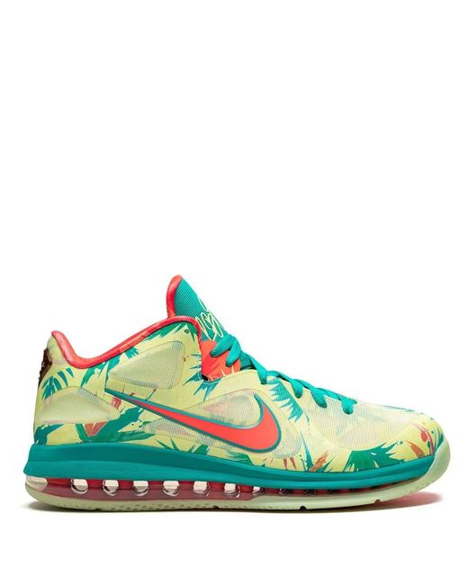 Nike Yellow Lebron 9 Low Shoes