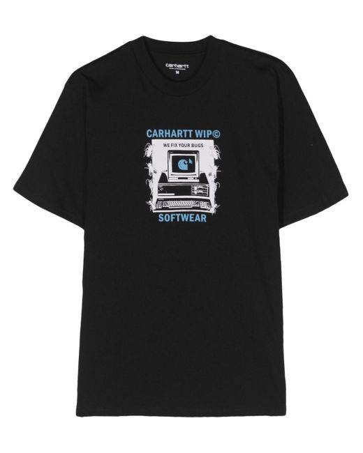 T-shirt Fixed Bugs di Carhartt in Black da Uomo