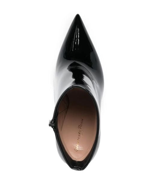 Gianvito Rossi Black 110Mm Patent Leather Boots