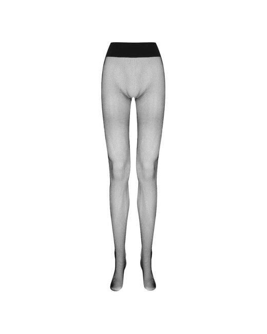 Collant Lurex di Maison Close in Gray
