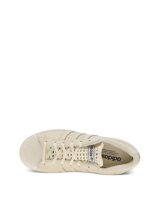 Adidas White Baskets Superstar Ii