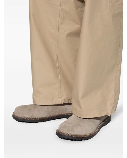 Birkenstock Brown Uppsala Lace-Up Derby Shoes for men