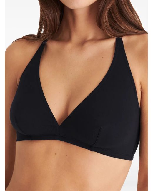 Eres Black Gang Full-Cup Triangle Bikini Top