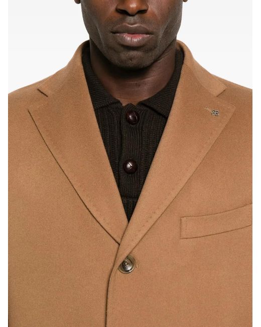 Abrigo Con Botones Tagliatore de hombre de color Brown