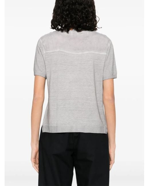 Kaos White Linen T-Shirt