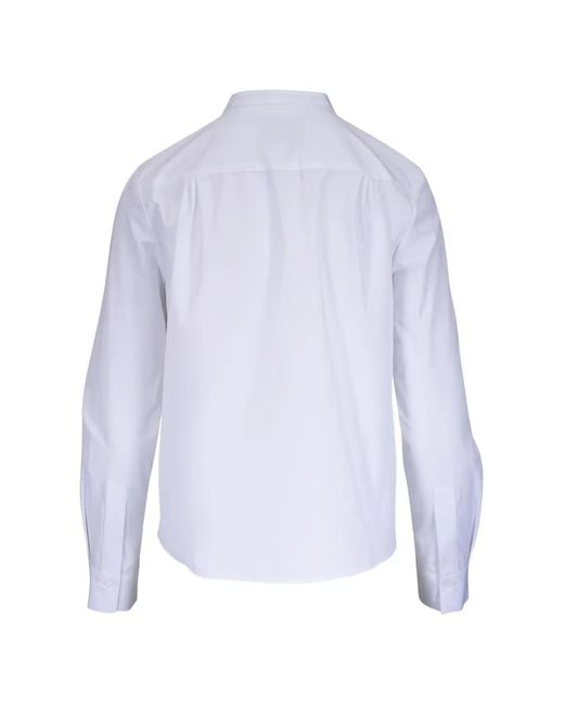 Twp White Close Call Pleated Blouse