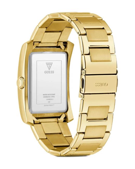 Reloj Clyde de 33 mm Guess de hombre de color Metallic