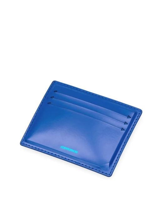 Adererror Blue Leather Card Holder