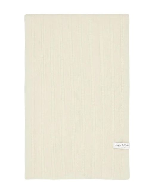Marc O' Polo Natural Ribbed Knitted Scarf