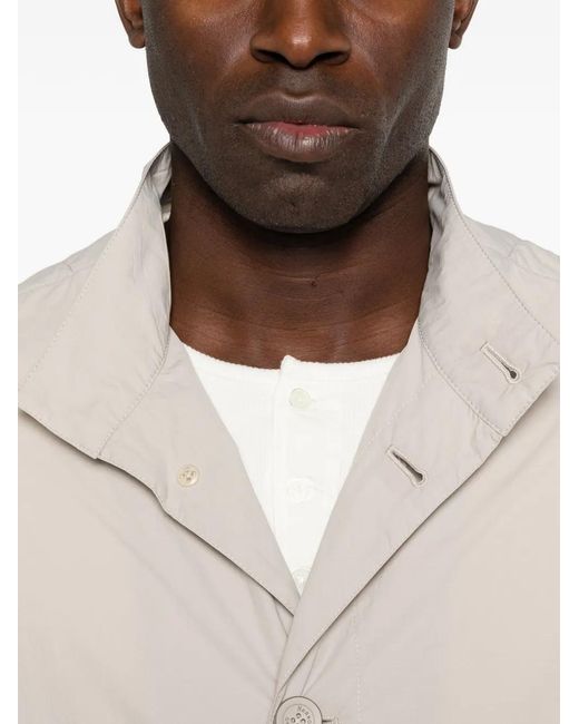 Herno White Natural Polyamide Short Jacket for men