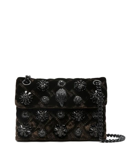 Kurt Geiger Black Mini eagle-embellishment shoulder bag
