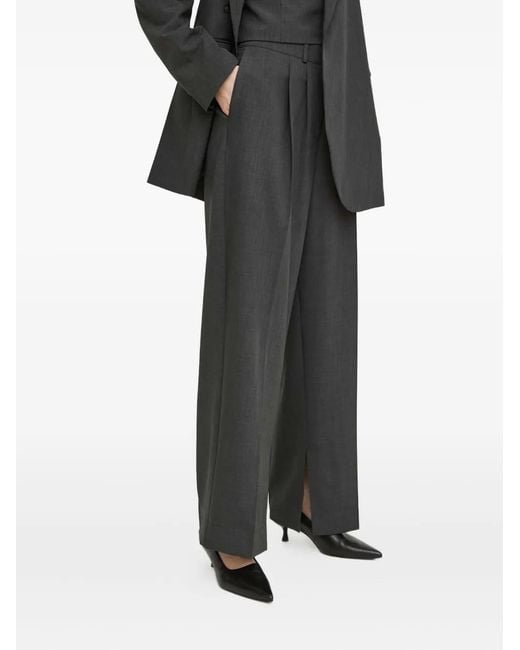 Herskind Black Belt-Loops Trousers